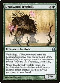 Deadwood Treefolk, Commander