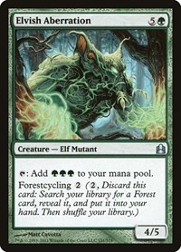 Elvish Aberration, Commander