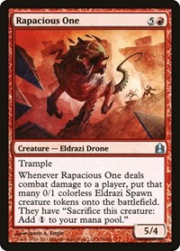 Rapacious One, Commander