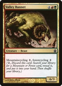 Valley Rannet, Commander