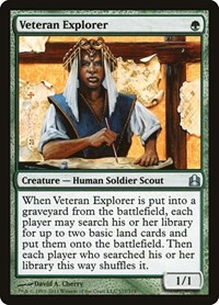 Veteran Explorer, Commander