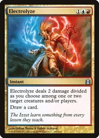 Electrolyze, Commander
