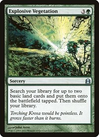 Explosive Vegetation, Commander