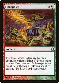 Firespout, Commander