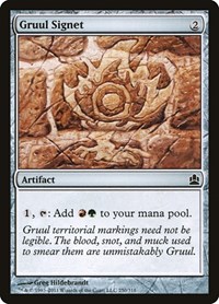 Gruul Signet, Commander