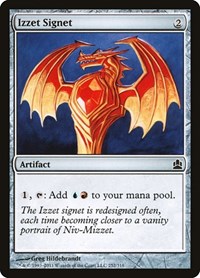 Izzet Signet, Commander