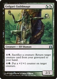 Golgari Guildmage, Commander