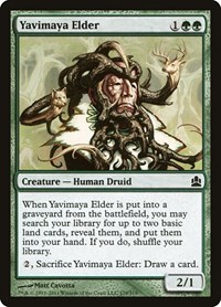 Yavimaya Elder, Commander