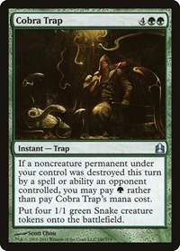 Cobra Trap, Commander