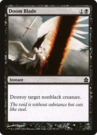 Doom Blade, Commander