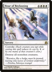 Hour of Reckoning, Commander