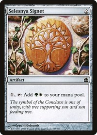 Selesnya Signet, Commander