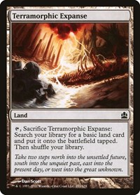 Terramorphic Expanse, Commander