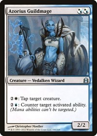 Azorius Guildmage, Commander