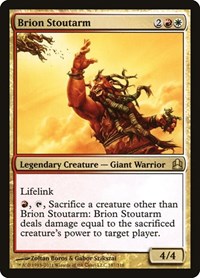 Brion Stoutarm, Commander