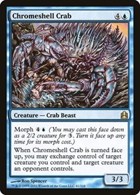 Chromeshell Crab, Commander