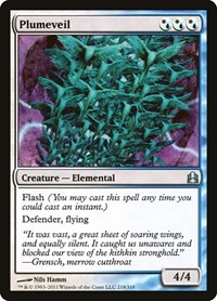 Plumeveil, Commander