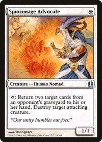 Spurnmage Advocate, Commander