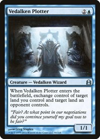 Vedalken Plotter, Commander