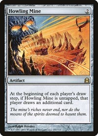 Howling Mine, Commander