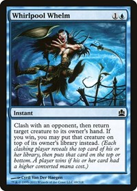Whirlpool Whelm, Commander