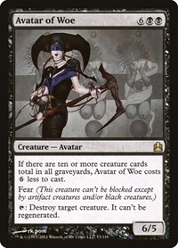 Avatar of Woe, Commander
