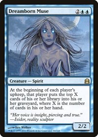 Dreamborn Muse, Commander