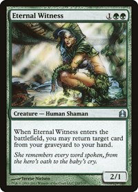 Eternal Witness, Commander