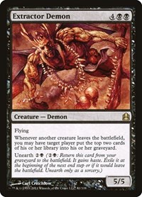 Extractor Demon, Commander
