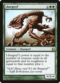 Lhurgoyf, Commander