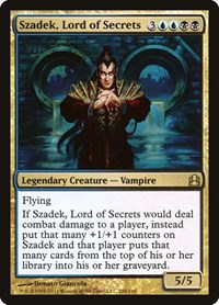 Szadek, Lord of Secrets, Commander