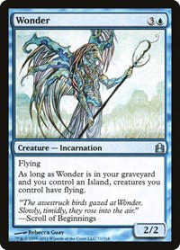Wonder, Commander