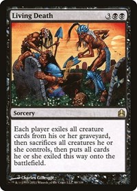Living Death, Commander