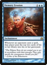 Memory Erosion, Commander