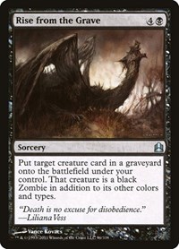 Rise from the Grave, Commander