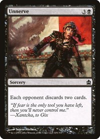 Unnerve, Commander