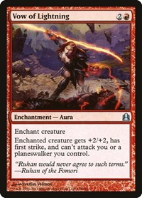 Vow of Lightning, Commander