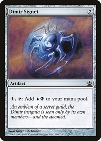 Dimir Signet, Commander
