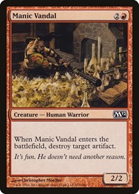 Manic Vandal, Magic 2012 (M12)