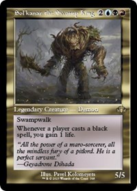 Sol'kanar the Swamp King (Retro Frame), Dominaria Remastered