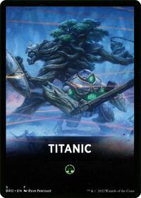 Titanic Theme Card, The Brothers' War