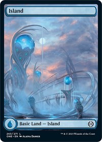 Island (263) - Full Art, Phyrexia: All Will Be One