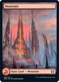 Mountain (265) - Full Art, Phyrexia: All Will Be One
