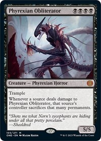 Phyrexian Obliterator, Phyrexia: All Will Be One