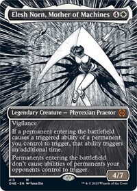 Elesh Norn, Mother of Machines (Borderless), Phyrexia: All Will Be One
