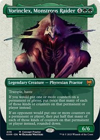 Vorinclex, Monstrous Raider (Concept Praetor), Phyrexia: All Will Be One
