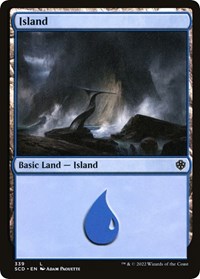 Island (339), Starter Commander Decks