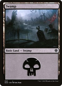 Swamp (343), Starter Commander Decks