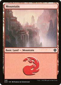 Mountain (346), Starter Commander Decks