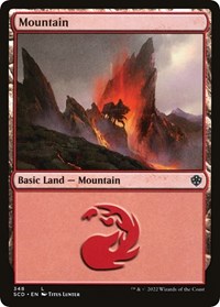 Mountain (348), Starter Commander Decks